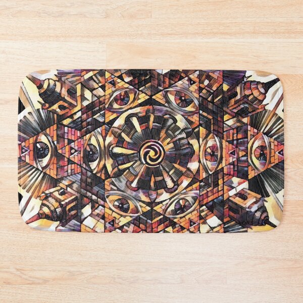 Item preview, Colored Psychedelic Pattern | Visionary Art designed and sold by Trippinink-.