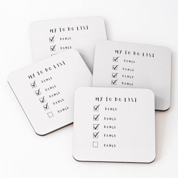 Item preview, To do List: Dance, Dance, Dance, Dance, Dance by Christie Olstad designed and sold by Christie Olstad.