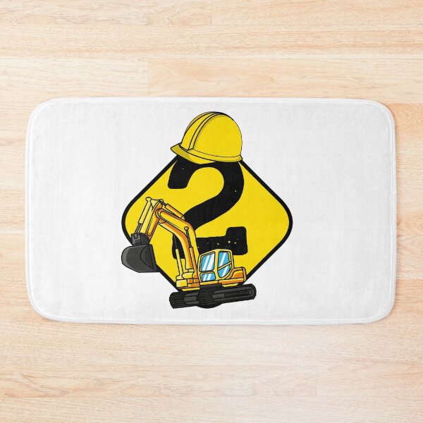 Item preview, Excavator 2 years kids birthday gift idea designed and sold by LuminOrb.