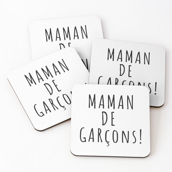 Item preview, Maman de garçons design  designed and sold by sostar.