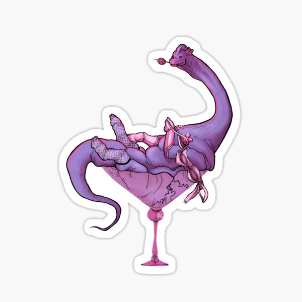 Artikel-Vorschau von Brachiosaurus Burlesque, designt und verkauft von Megan Dvorak.