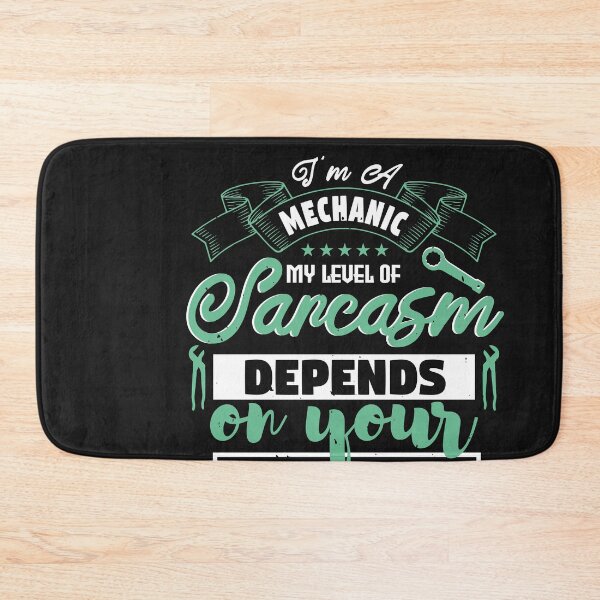 Item preview,  am a mechanic Because the student that got an engineering degree can't design it right the first time designed and sold by WigglyLine.