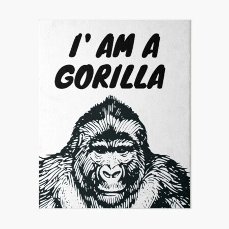 I Just Really Like Gorillas ok? Gorilla lover gift Poster for Sale by  LeGasol