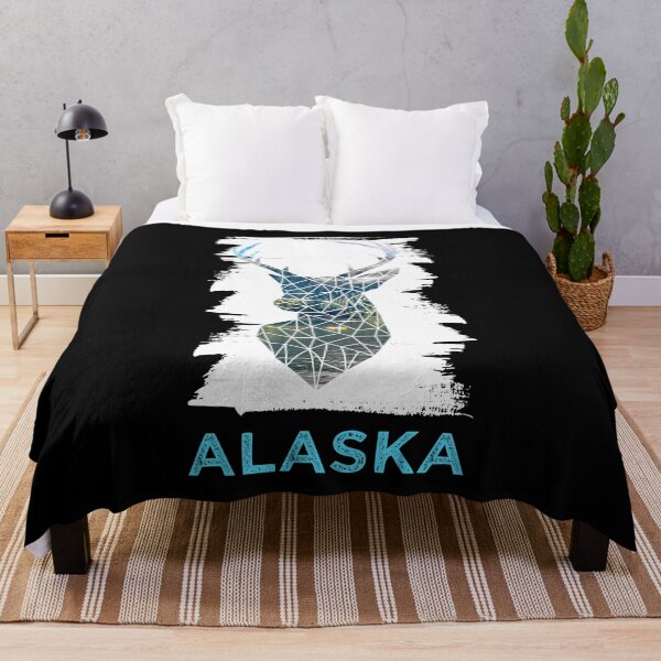 Item preview, Alaska Moose Boreal Forest Habitat Largest Deer Specie Tees Animals Huge Antlers Alaska Moose Silhouette Deer Tees designed and sold by shirti.