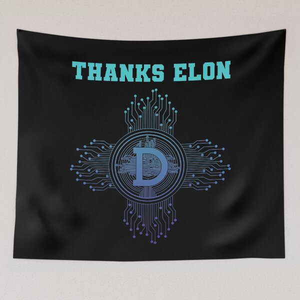 Item preview, Dogecoin Thanks Elon designed and sold by TrendingTees4u.