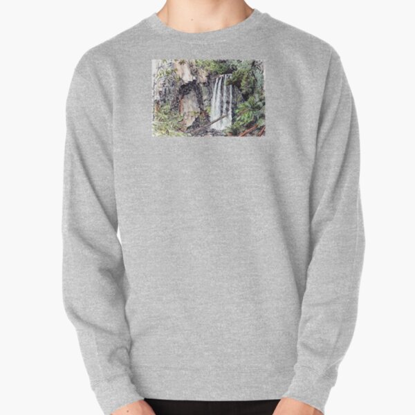 Australian Scene - Hopetoun Falls, Otway Ranges, Vic, Aus. Pullover Sweatshirt
