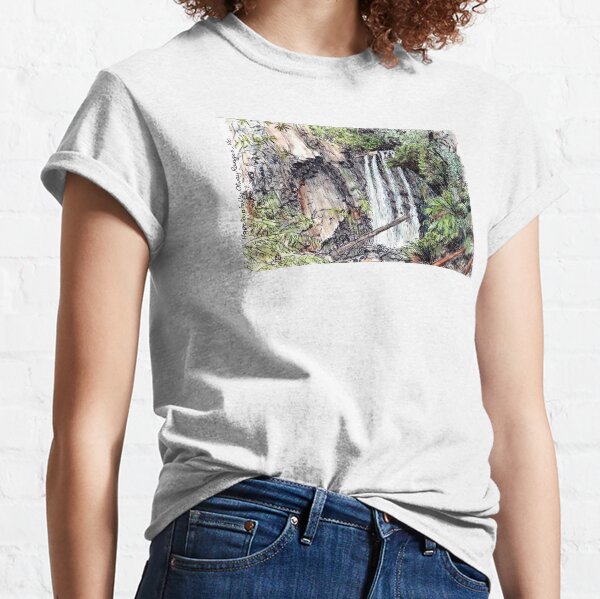 Australian Scene - Hopetoun Falls, Otway Ranges, Vic, Aus. Classic T-Shirt