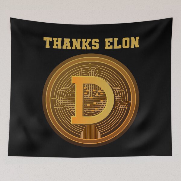 Item preview, Dogecoin Thanks Elon designed and sold by TrendingTees4u.