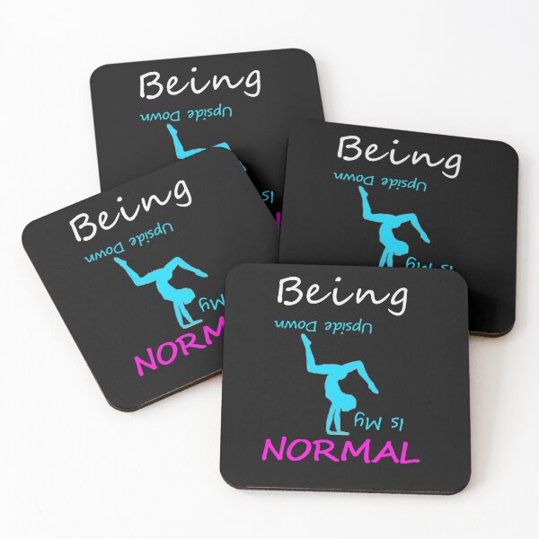 Item preview, Being Upside Down Is My Normal, Funny Girls Gymnastic Lovers Gift  designed and sold by BestDes.