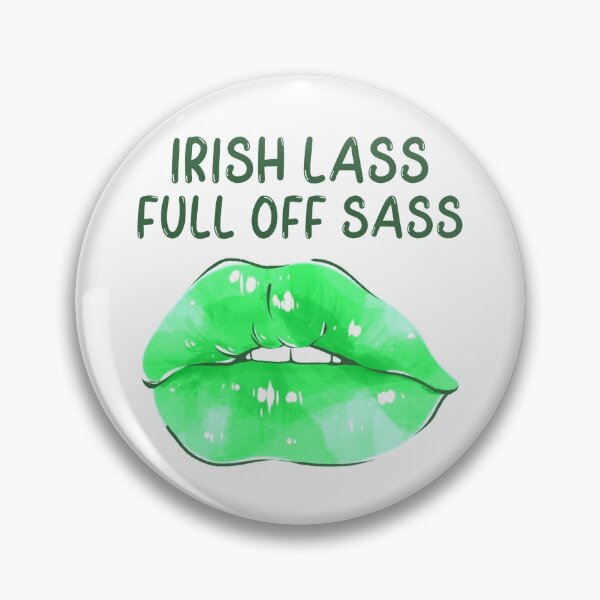 Item preview, Irish Lass Full Of Sass designed and sold by Wachi-A.