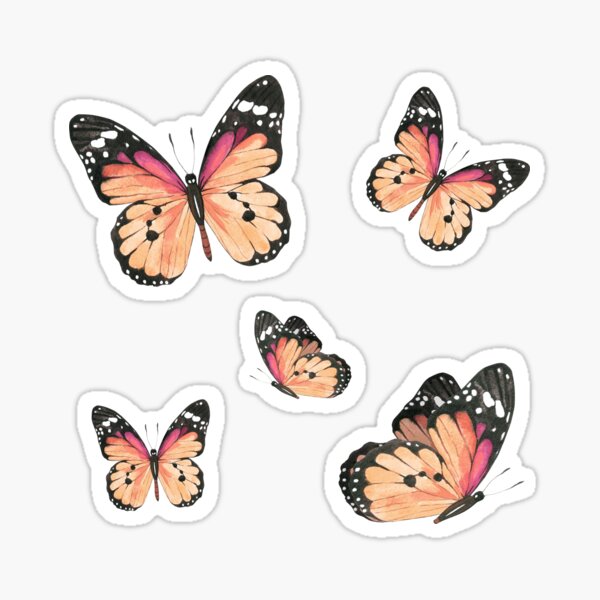 Butterfly Pack Sticker for Sale by sydneyw31