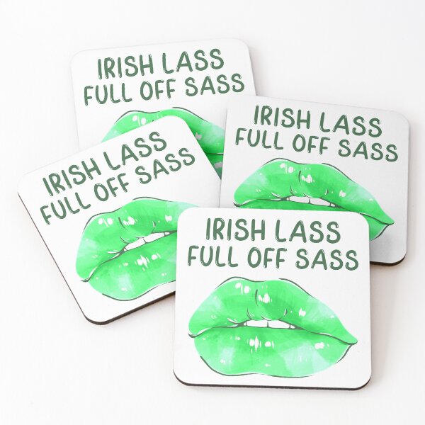 Item preview, Irish Lass Full Of Sass designed and sold by Wachi-A.