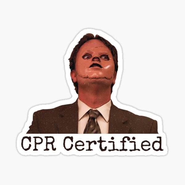 CPR Certified Sticker