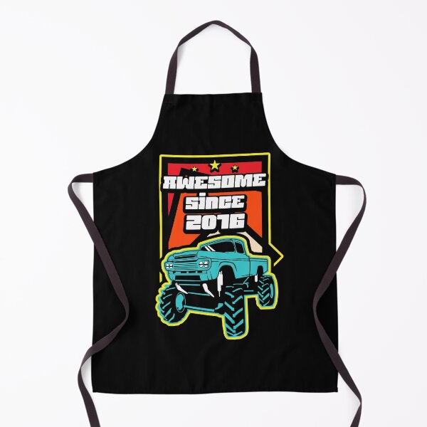Item preview, Awesome Since 2016 Monster Truck Birthday Party celebration Cake Candle Blow Party Car Vehicle Garage Drive Wheel designed and sold by shirti.