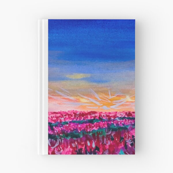 Item preview, Breathtaking and Expressive Flower Field Acrylic Painting designed and sold by carmdoesart.