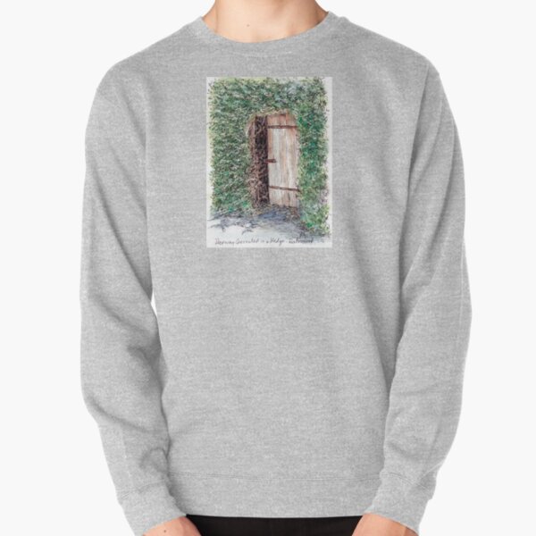 Australian Scene - Secret door - Hahndorf, SA, Australia Pullover Sweatshirt