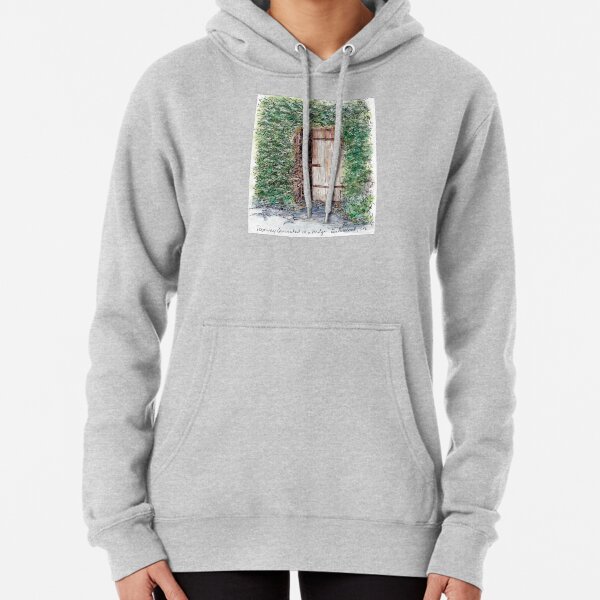 Australian Scene - Secret door - Hahndorf, SA, Australia Pullover Hoodie