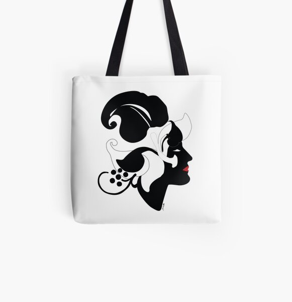 Woman All Over Print Tote Bag