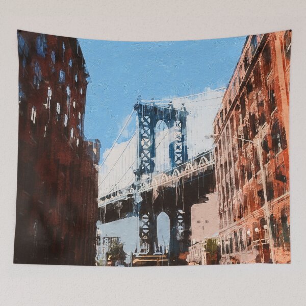 Item preview, New York, Manhattan Panorama designed and sold by AM FineArtPrints.