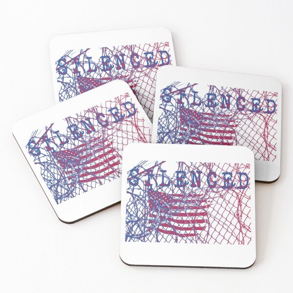 Item preview, Silenced in America designed and sold by huplapop.