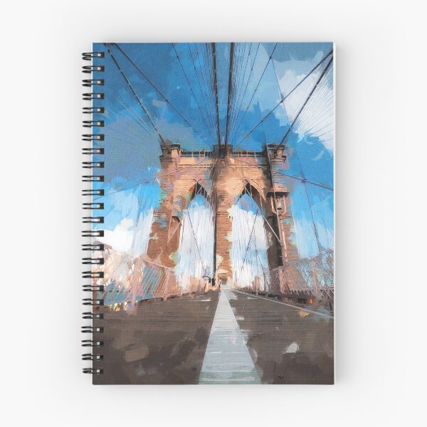 Item preview, New York, Brooklyn Bridge designed and sold by AM FineArtPrints.