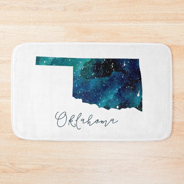 Item preview, Oklahoma Galaxy Watercolor Painting designed and sold by KathrinLegg.