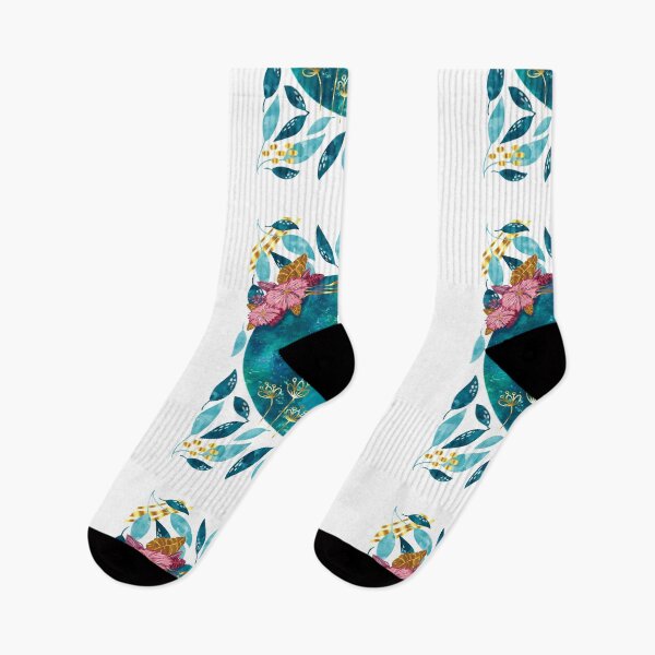 Item preview, Watercolor Floral Moon, Flowers Moon, Moon Aesthetic, Magic Aesthetic, Witch Aesthetic, Watercolor Planet, Wicca Aesthetic designed and sold by Anaïs Illustration.