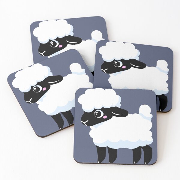 Item preview, Simple Fluffy Lamb 1 designed and sold by leashonlife.