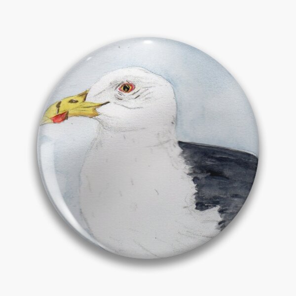 Item preview, Seagull at the harbor designed and sold by Sandra  Steinke.