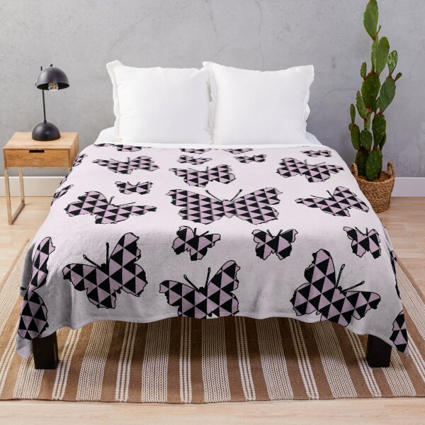 Item preview, Black Pink Geometric Butterfly Pack designed and sold by Pavnud.