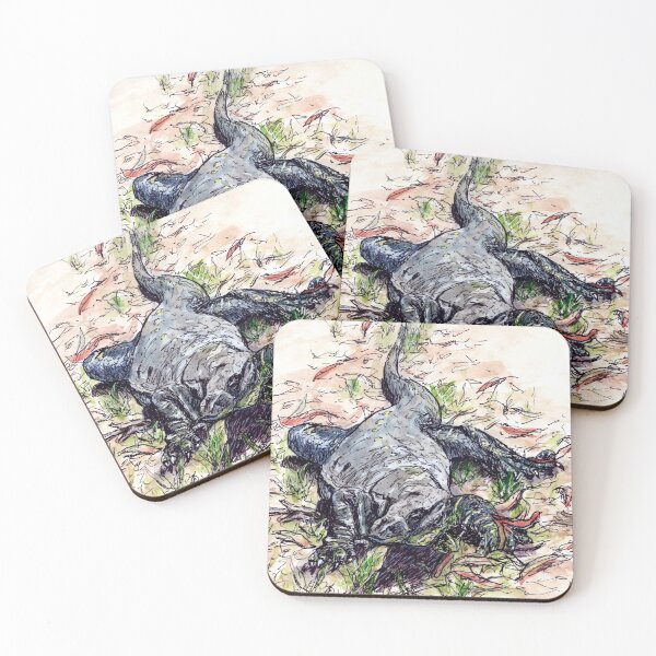Item preview, Australian Artwork - Lace Monitor - Goanna designed and sold by Anne Huth.