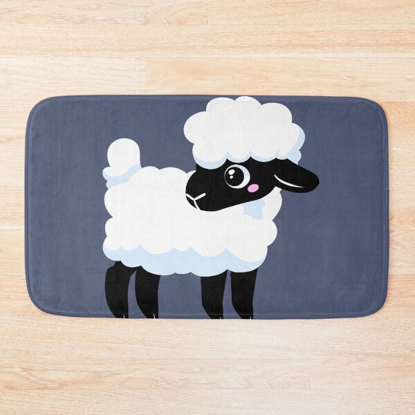 Item preview, Simple Fluffy Lamb 2 designed and sold by leashonlife.