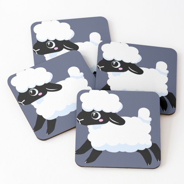 Item preview, Simple Fluffy Lamb 4 designed and sold by leashonlife.