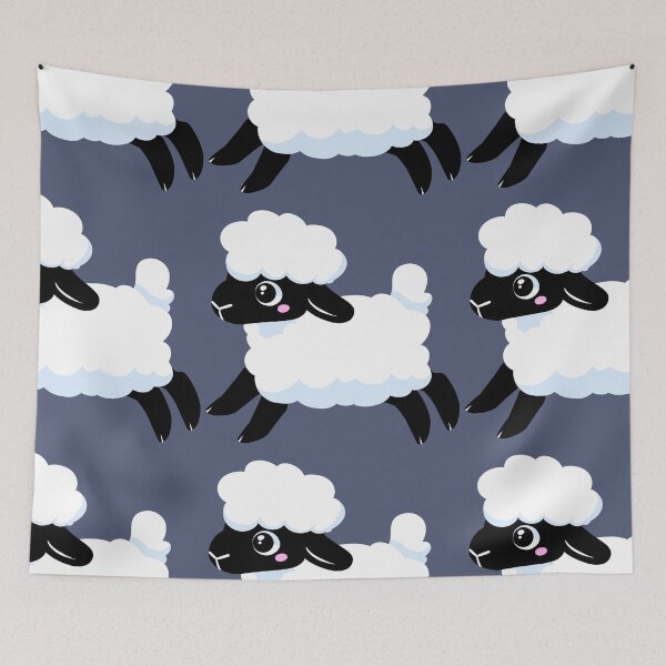 Item preview, Simple Fluffy Lamb 4 designed and sold by leashonlife.