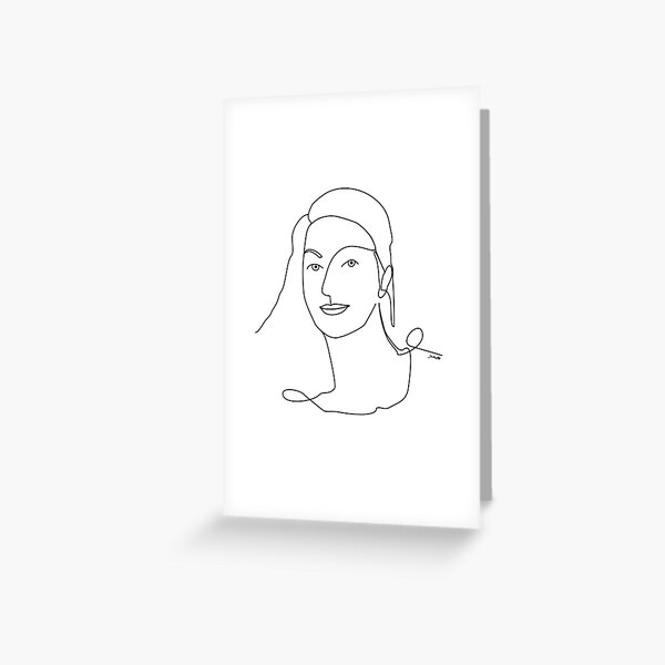 Pieces of Me Greeting Card