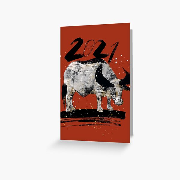 Item preview, Year of the Ox designed and sold by Maryna Riabko.