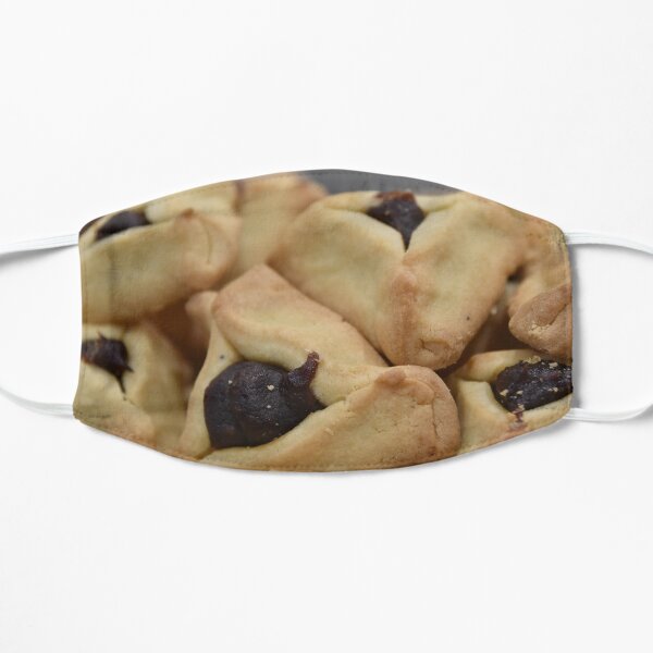 Hamantashen in Israel Flat Mask