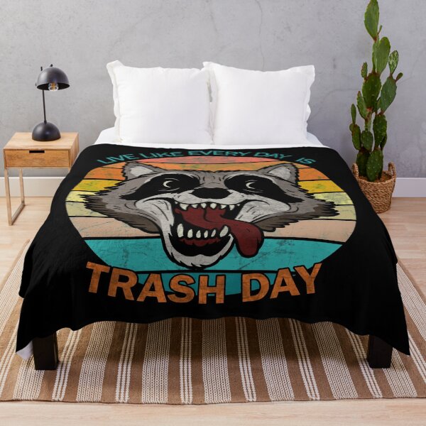 Item preview, Live like every day is trash day designed and sold by ValentinaHramov.