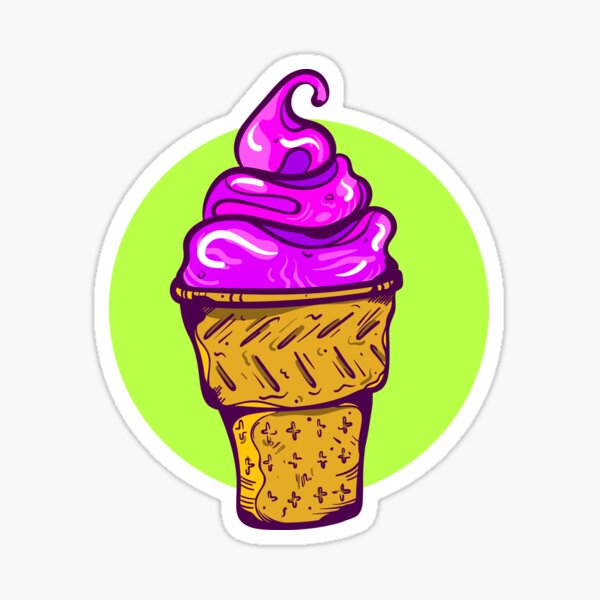Icecream Sticker