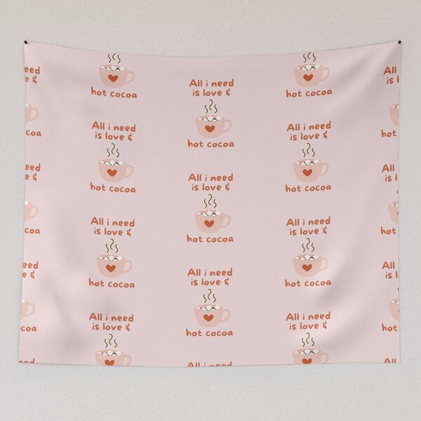 Item preview, All i need is love and hot cocoa designed and sold by PF-creations.