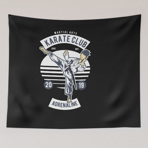 Item preview, Martial Arts Karate club 2019 Adrenalin Design designed and sold by WigglyLine.