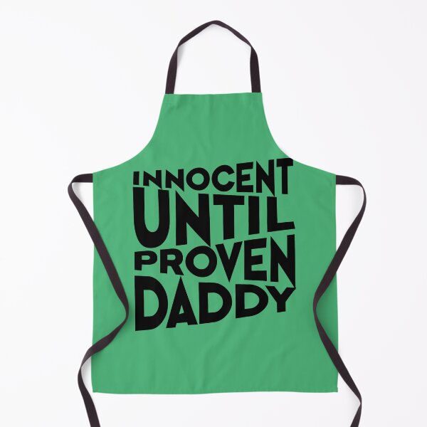 Item preview, Innocent until proven daddy designed and sold by Sticker Up.