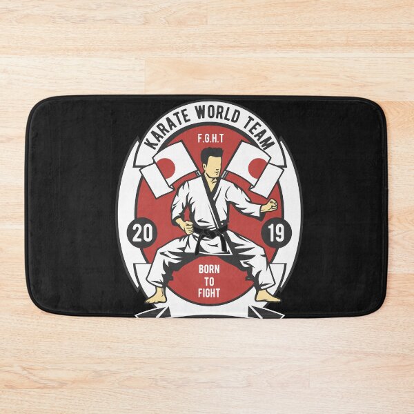 Item preview, Karate world team 2019 Martial Arts design designed and sold by WigglyLine.