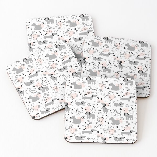 Item preview, Cute Happy Dogs Print designed and sold by cgroenewald.