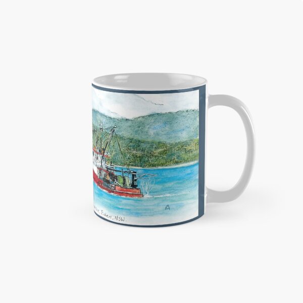 Item preview, Australian Scene - Trawler - Snug Cove, Eden, NSW, Aus.  designed and sold by Anne Huth.