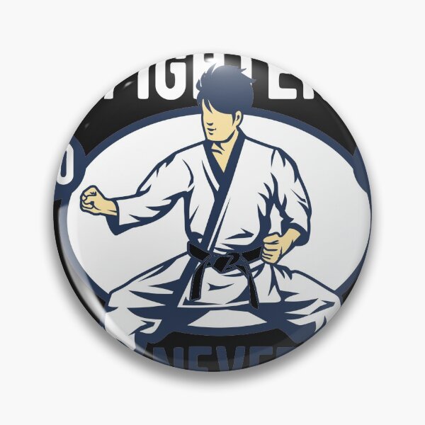 Item preview, Karate fighter 2019 Never Give Up Pride and Power design designed and sold by WigglyLine.
