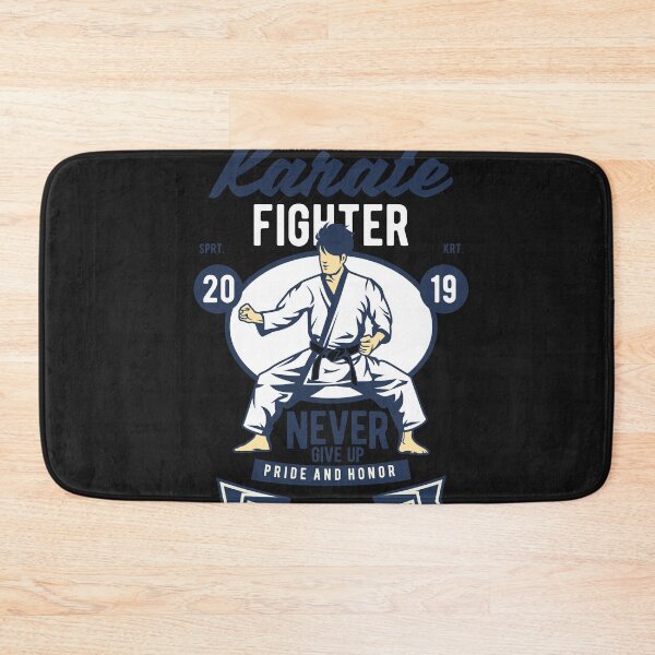 Item preview, Karate fighter 2019 Never Give Up Pride and Power design designed and sold by WigglyLine.