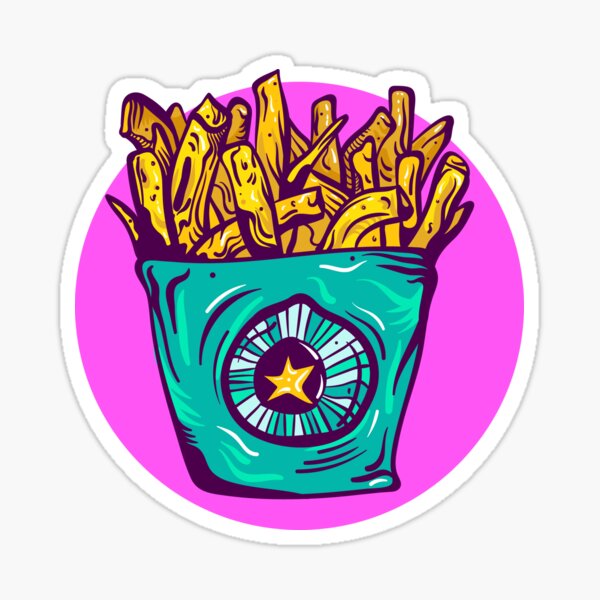 Fries Sticker