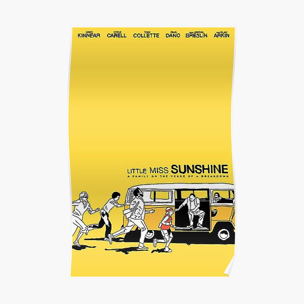 Couverture de dessin animé Little Miss Sunshine Poster