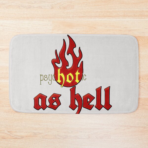 Item preview, Fire Emoji Hot Psychotic as Hell Crazy cute  designed and sold by hempress.